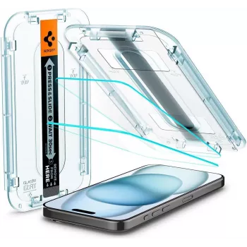 Spigen AGL06903 Ochrona wyświetlacza/tyłu do smartfonów Klare BildschirmScreen Protector Apple 2 szt. (AGL06903)
