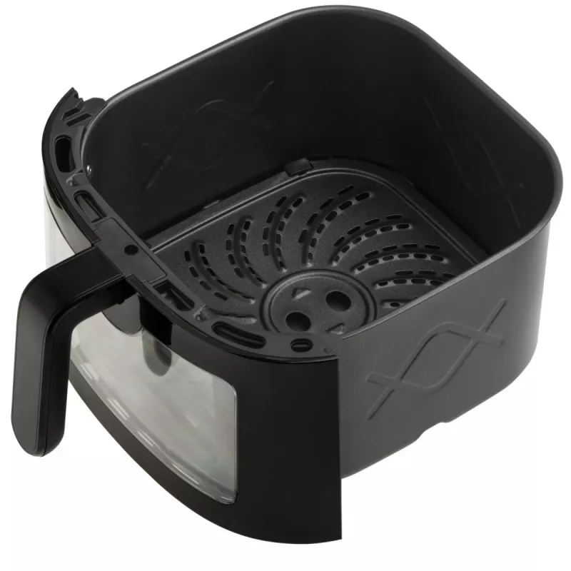 Adler AD 6318 frytkownica beztłuszczowa, 8 l, 2500 W, wyświetlacz LCD, 9 programów, czarna
