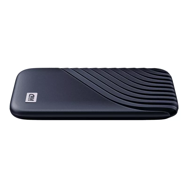 WD My Passport SSD WDBAGF0020BBL - SSD - verschlüsselt - 2 TB - extern (tragbar) - USB 3.2 Gen 2 (USB-C Steckverbinder) - 256-Bit-AES - Mitternachtsbl