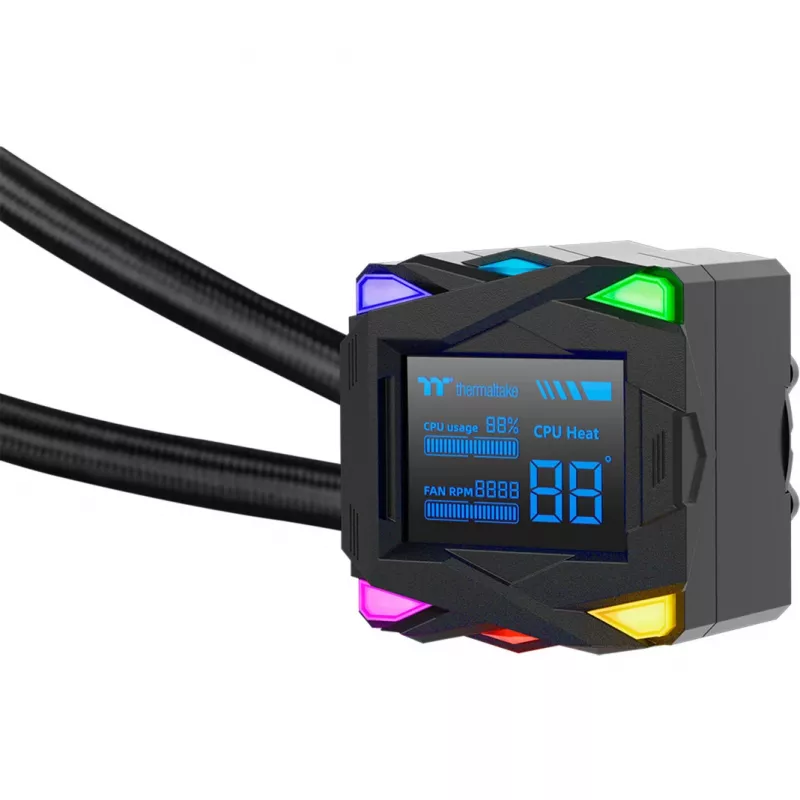 Zestaw chłodzenia cieczą Thermaltake LA240-S ARGB 12 cm czarny