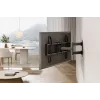 Uchwyt ścienny TV full-motion GEMBIRD WM-90ST-01 do telewizorów 37–90 cali, max 50 kg, VESA do 600x400, obrót 90°, nachylenie -5–15°