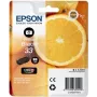 Epson pomarańczowys C13T33414010 wkład atramentowy 1 szt. Oryginalny Czarny fotograficzny