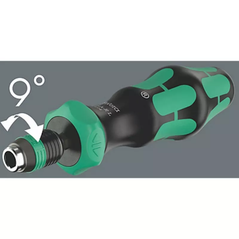 Wera 838 RA-R L Bits-Handhalter mit Ratsche 1/4