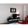 Cama stojak TV VIGO nowy 30/180/40 czarny/czarny połysk