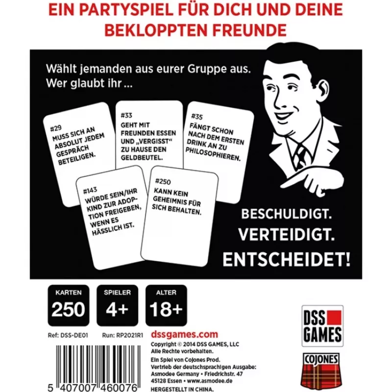 Drunk, Stoned or Stupid, Party Game
