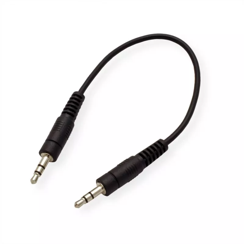 ROLINE Audiokabel - Stereo Mini-Klinkenstecker männlich zu Stereo Mini-Klinkenstecker männlich