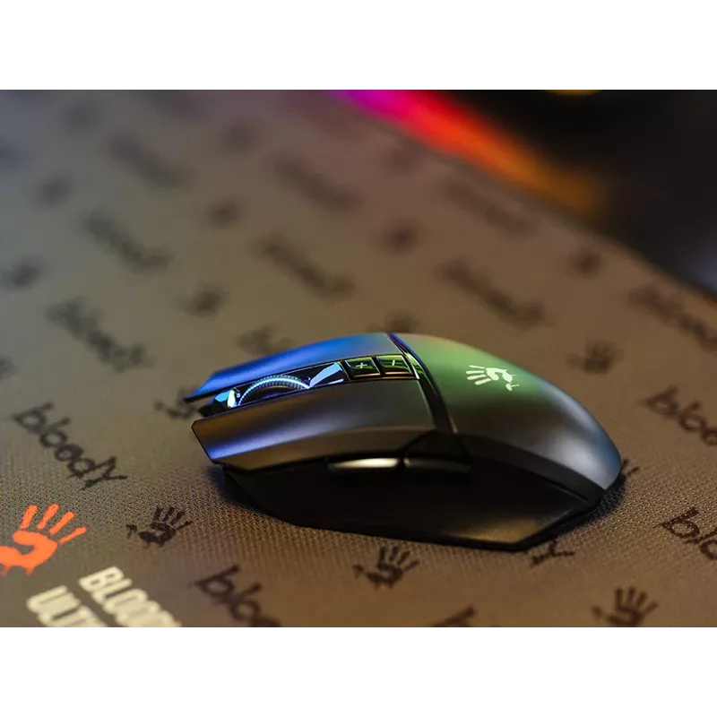 Mysz A4TECH BLOODY R36 ULTRA WRLS 2.4G+USB Czarna
