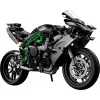 Model motocykla LEGO Technic Kawasaki Ninja H2R 42170 — replika w skali 1:1, 643 elementy, instrukcja, dla wieku 10+