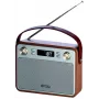 Radio samochodowe MANTA RDI915X — Odbiornik FM z Bluetooth 2.1, USB, microSD, bateria 1200 mAh, moc wyjściowa 10 W