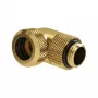 Adapter wielokątny Barrow TWT90KND-K12 90° G1/4 męski na sztywną rurkę 12 mm obrotowy, złoty