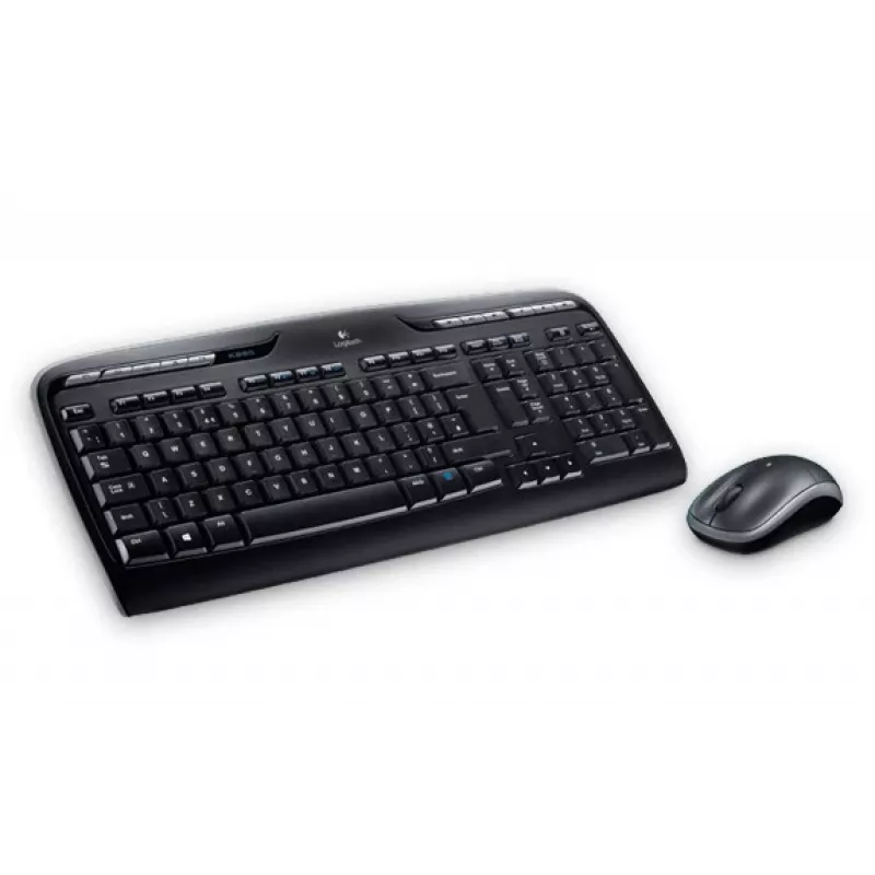 Klawiatura Logitech MK330 bezprzewodowa US czarna