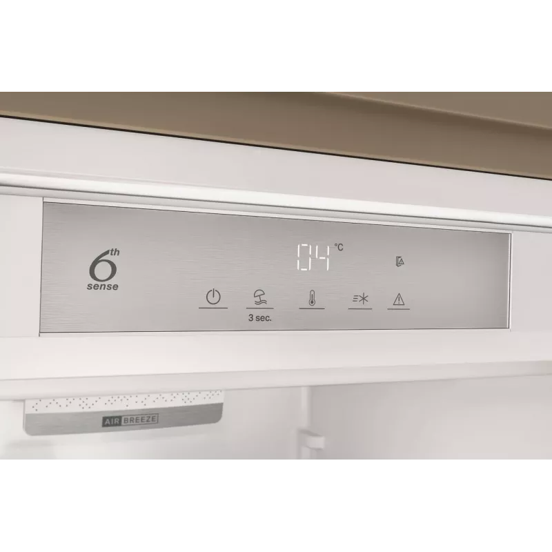 Lodówka Whirlpool | WHSD18A013D1 | Klasa efektywności energetycznej E | Do zabudowy | Larder | Wysokość 177 cm | Pojemność netto chłodziarki 306 l | Wyświetlacz | 30 dB | Stal nierdzewna