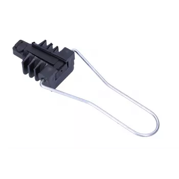 Uchwyt do kabla optycznego Extralink 1F Maksymalna średnica wiązki 2,9 mm Czarny Stal