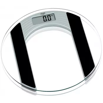 Adler | Waga łazienkowa Body Fit | Maksymalne obciążenie 150 kg | Dokładność 100 g | Szkło