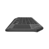 Natec Turbot 2 | Klawiatura | Bezprzewodowa | US | Bluetooth | Czarno-szara