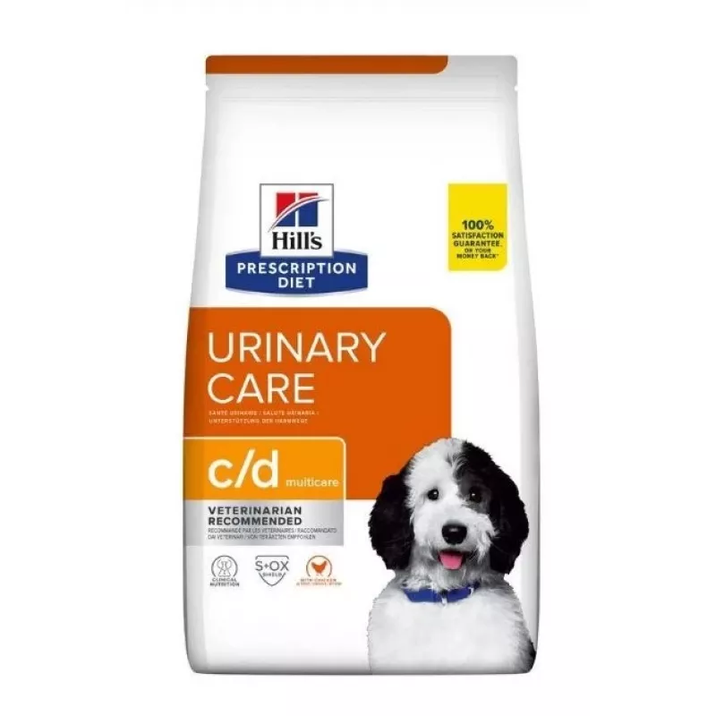 HILL'S PRESCRIPTION DIET Canine Urinary Care c/d Multicare Sucha karma dla psów Kurczak 1,5 kg