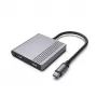 I/O ADAPTER USB-C DO HDMI/USB3/3W1 A-CM-COMBO3-04 GEMBIRD