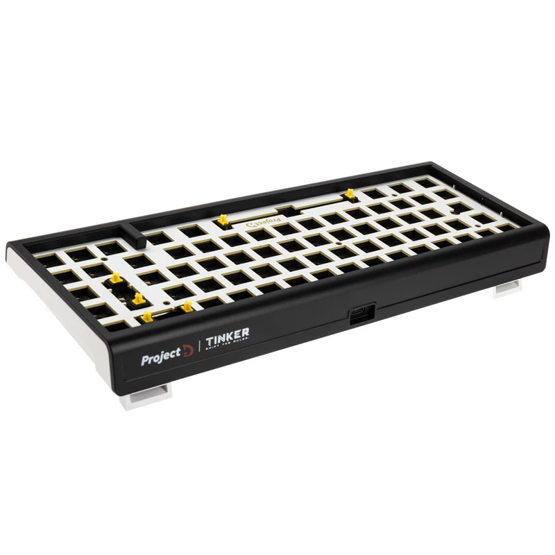 Klawiatura Ducky Tinker 65 Barebone Gaming USB Niemiecka Czarna