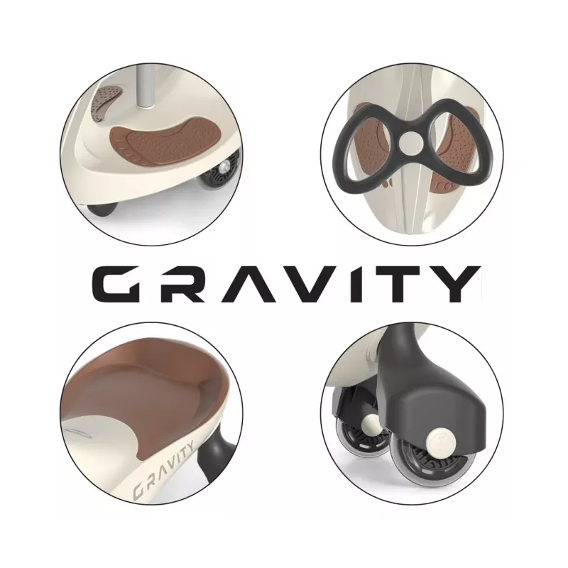 Gravity ride Beige Brown