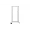 LANBERG 19-calowa otwarta szafa rack 27U 600x800 mm szara, 27U otwarta rama serwerowa