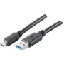 Kabel USB ShiverPeaks BS77141-1.0 USB 3.2 Gen 1 1m USB C USB A czarny