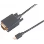 shiverpeaks BS10-54055 Adapter interfejsu kablowego Mini Displayport VGA Czarny (BS10-54055)