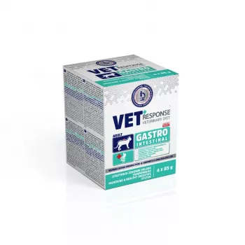 VET RESPONSE Gastrointestinal - karma mokra dla kotów - 4x85g