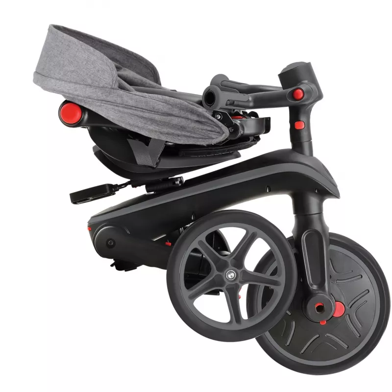 Explorer Trike Foldable 4 in 1, Kinderfahrzeug szary