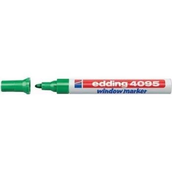 Marker kredowy Edding 4095 zielony 10 szt.