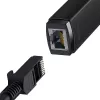 Baseus Lite Series adapter USB do RJ45, 100 Mb/s (czarny)