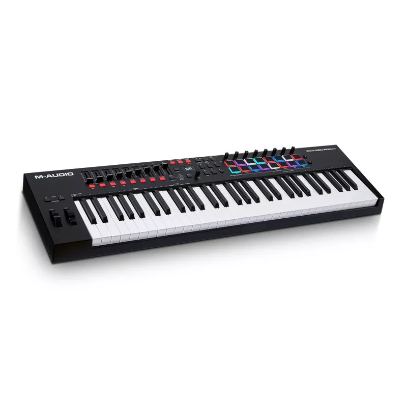 Klawiatura MIDI M-AUDIO Oxygen Pro 61, 61 klawiszy, USB