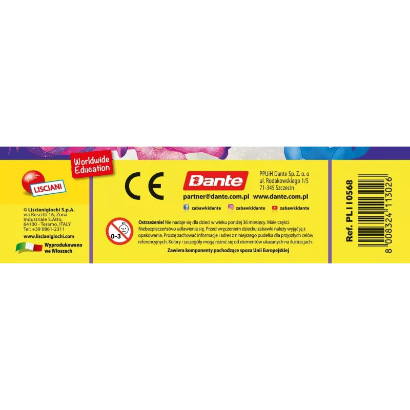 Zestaw zakreślaczy Liscianigiochi Moon Academy — komplet zakreślaczy Moon (304-PL110568)