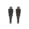 Przewód HDMI Lanberg CA-HDMI-10CC-0200-BK 20 m HDMI Typ A (Standard) Czarny