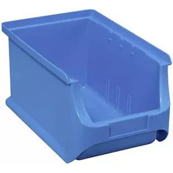 Skrzynka magazynowa Allit Lagersichtbox 456208, 150×125×235 mm, niebieska