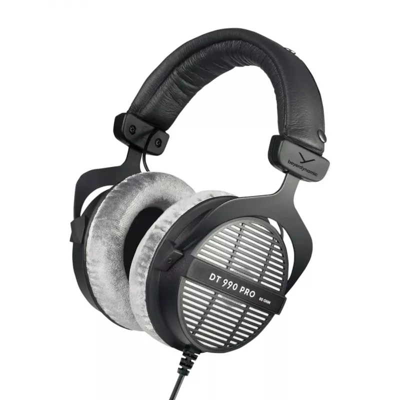 Słuchawki studyjne Beyerdynamic DT 990 PRO 80 Ω, przewodowe, wokółuszne, kabel 3 m, czarne
