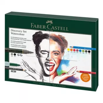 Zestaw kredek Faber-Castell Discovery Set — 12 sztuk, wielokolorowy