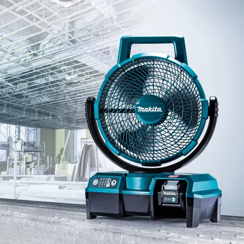 Makita CF001GZ wentylator domowy Czarny, Niebieski