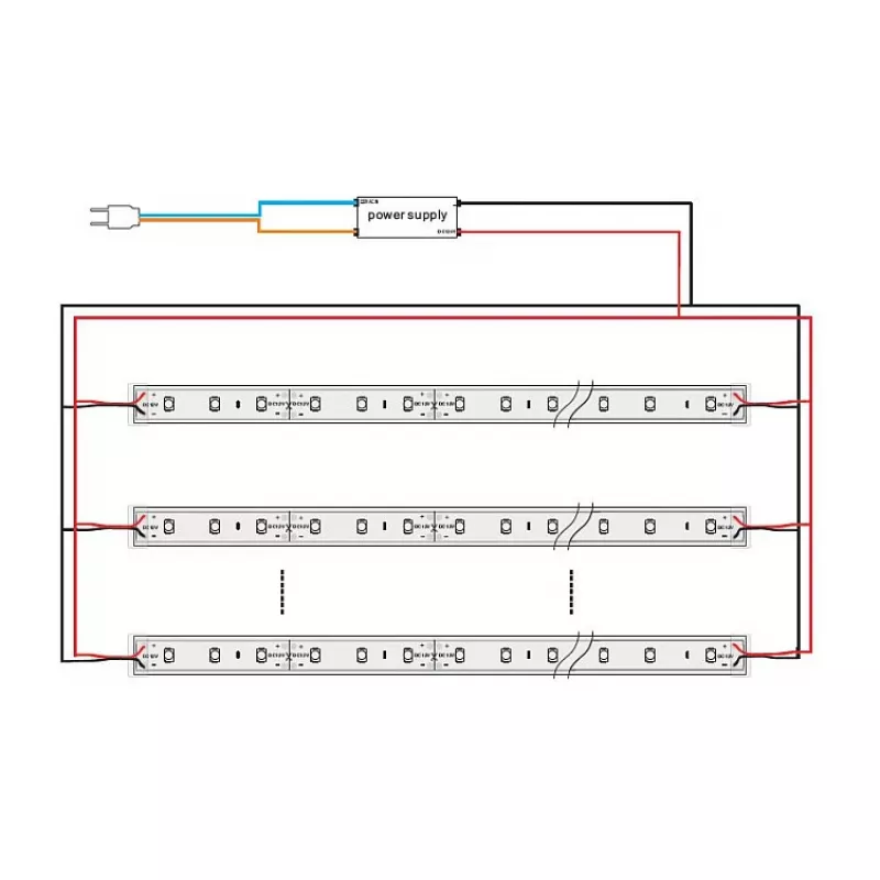 Taśma LED Synergy 21 Flex Strip 3528 - 60 KW DC12V 24W IP65