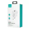 Przenośna ładowarka do telefonu usams T36 z 1x USB-C PD3.0 i wbudowanym kablem Lightning