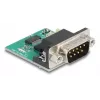 DeLOCK 90781 Konwerter szeregowy Repetytor Izolator USB 2.0 RS-232 Czarny Zielony