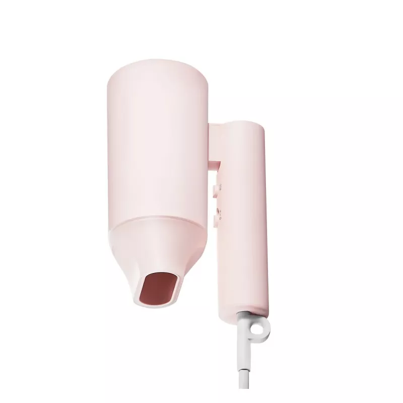 Suszarka do włosów Xiaomi H101 1600 W, składany model podróżny, jonizacja, 2 ustawienia temperatury, przewód 1,7 m, różowy