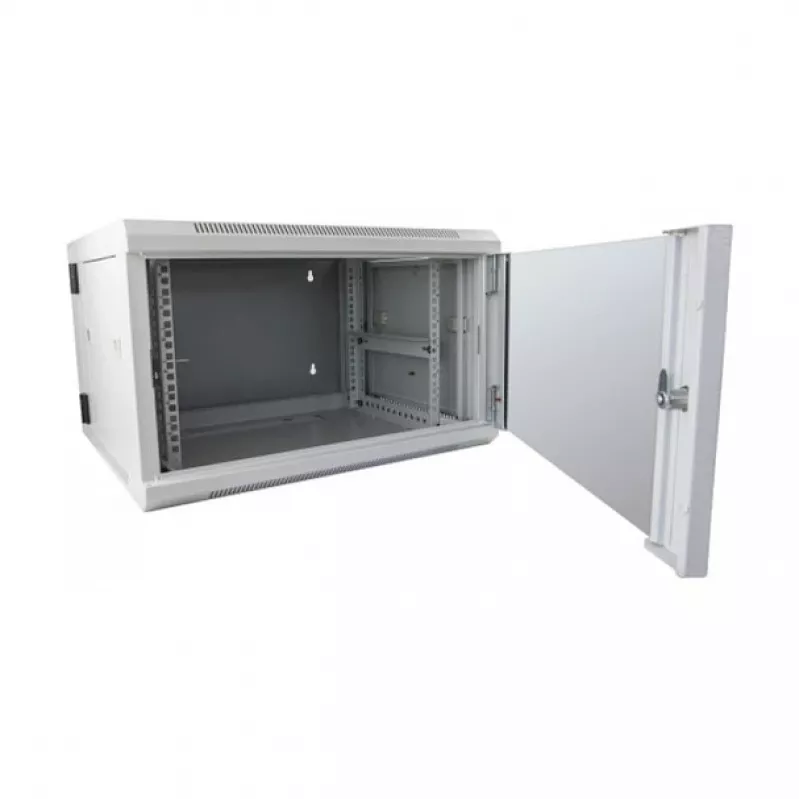 Szafa rackowa serwerowa ALLNET SMB6606 szara, 23 kg, kompaktowa obudowa sieciowa/serwerowa
