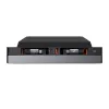 Hub Baseus T-Space z przewodami USB-C na Lightning do samochodów Tesla (czarny)