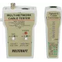 Tester okablowania sieciowego Voltcraft CT-1 do złączy BNC i RJ-45, testuje 10Base-T UTP/STP