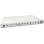 Lightwin LWL Splice Box, 24 włókna, 12x DLC Singlemode, 9/125µm OS2 G657.A1 Pigtail Splice Boxes (SPBOX 24E09 OS2 DLC)