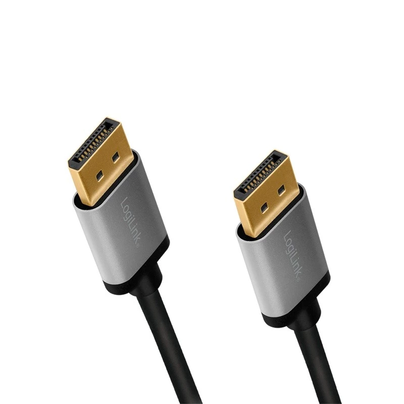 Kabel DisplayPort LogiLink CDA0101 2 m czarny szary
