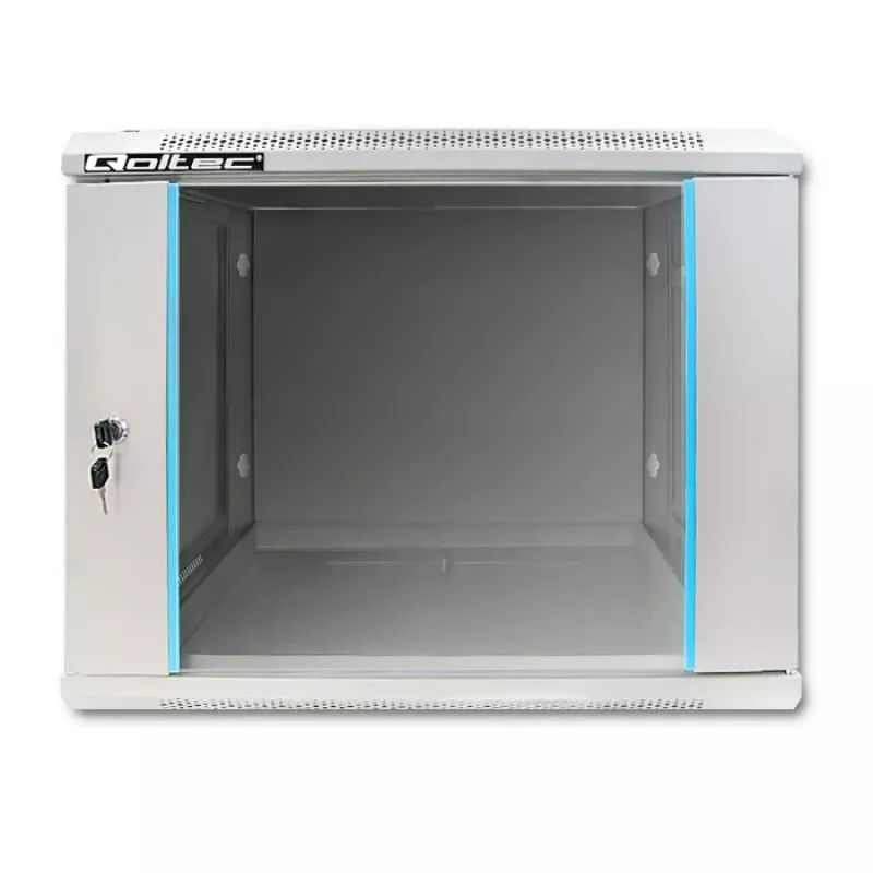 Szafa rackowa QOLTEC 19 inch 9U 600x500x600 obudowa serwerowa do montażu na ścianie lub podłodze