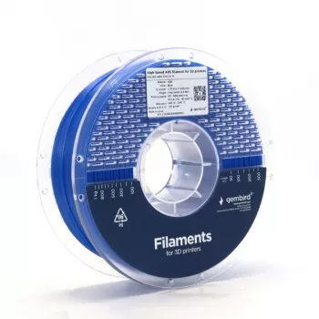 Filament GEMBIRD ABS 1,75 mm 1 kg — niebieski do druku 3D
