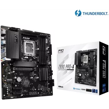 Płyta główna ASRock Z890 Pro-A ATX — chipset Intel Z890, LGA 1851, DDR5, 4x DIMM, 256 GB, 2.5Gb LAN, PCIe Gen5