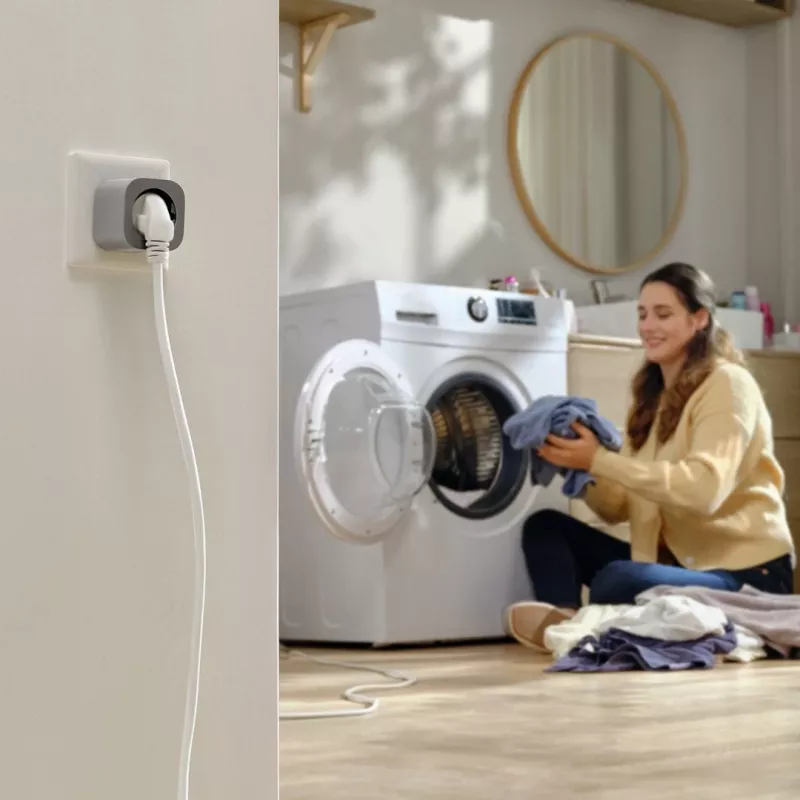 Smart Plug EcoFlow EFA-SMARTPLUG-EU-4P Indoor srebrny